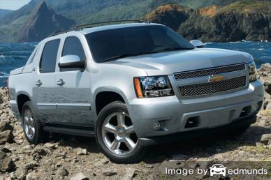Insurance rates Chevy Avalanche in Corpus Christi