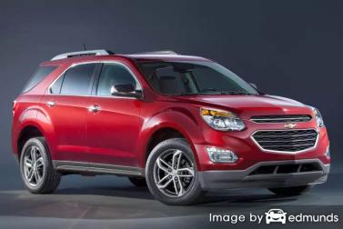 Insurance rates Chevy Equinox in Corpus Christi