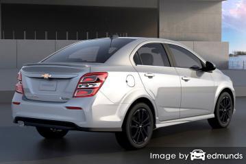 Insurance quote for Chevy Sonic in Corpus Christi