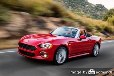 Insurance rates Fiat 124 Spider in Corpus Christi