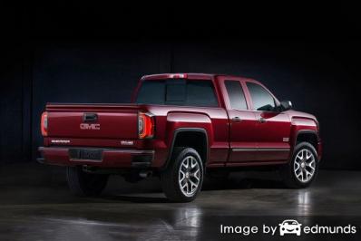 Insurance rates GMC Sierra in Corpus Christi