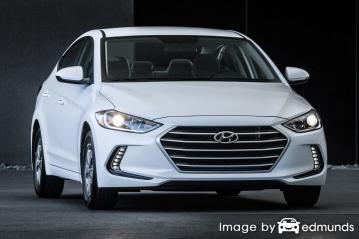 Insurance rates Hyundai Elantra in Corpus Christi