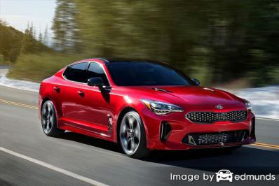 Insurance rates Kia Stinger in Corpus Christi