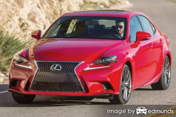 Insurance rates Lexus IS 200t in Corpus Christi