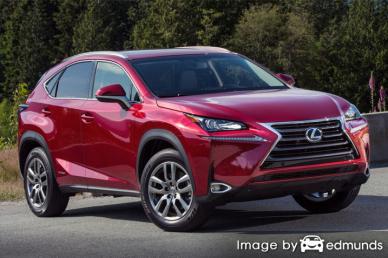 Insurance rates Lexus NX 300h in Corpus Christi