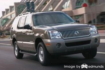 Insurance rates Mercury Mountaineer in Corpus Christi