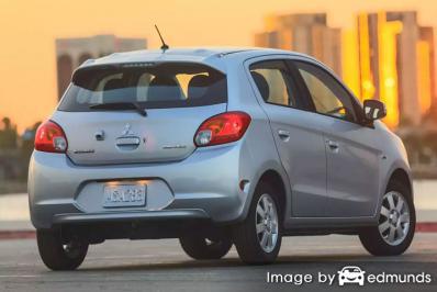 Insurance quote for Mitsubishi Mirage in Corpus Christi