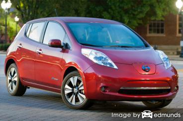 Insurance rates Nissan Leaf in Corpus Christi