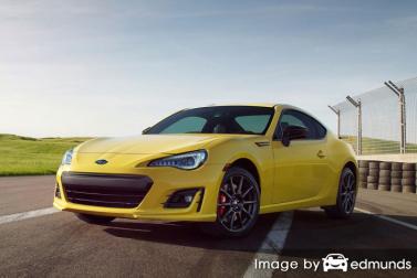 Insurance quote for Subaru BRZ in Corpus Christi