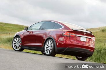 Insurance quote for Tesla Model X in Corpus Christi