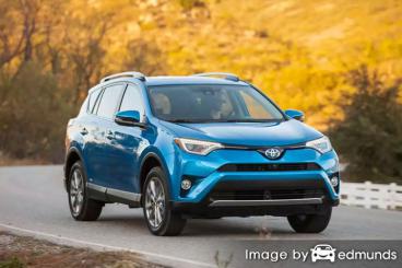 Insurance rates Toyota Rav4 Hybrid in Corpus Christi